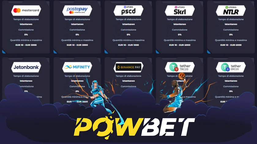 Powbet retiradas.